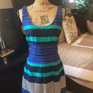 Worn once Ann Taylor Loft Sundress - great colors!